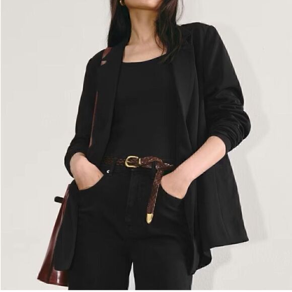 NWT Everlane The Way-High Jean Organic Cotton Black Size 25 Long - Picture 5 of 11